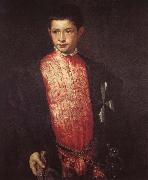 TIZIANO Vecellio Ranuccio Farnese Germany oil painting artist